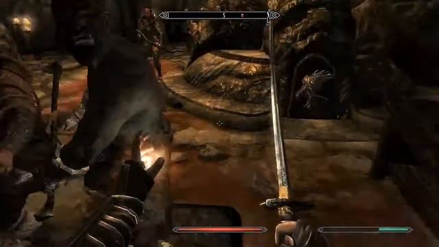 Skyrim Lets Play Episode 10 Wyrmstooth Barrow смотреть онлайн