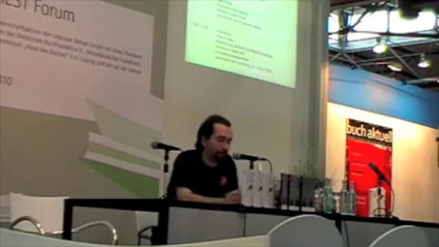 Lesung Sebastian Keller - Times of Honor - Buchmesse Leipzig 2010 смотреть онлайн