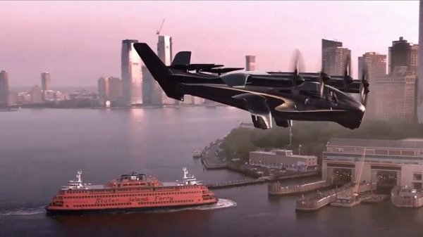 Archer Aviation and United Airlines: Midnight aircraft air taxi in Chicago | flying car evtol news