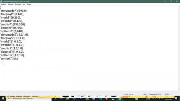 (FNF PSYCH ENGINE PLUS) Custom menu mediante .json TEST