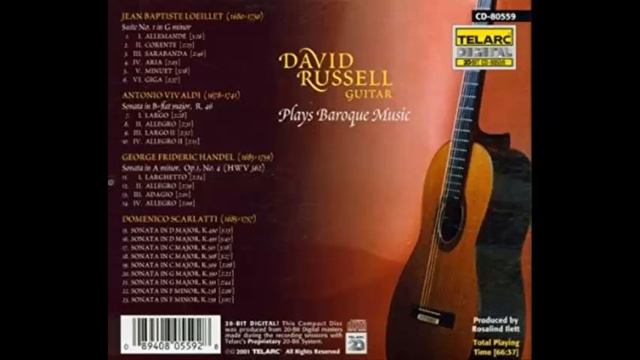 David Russell - Plays Baroque Music