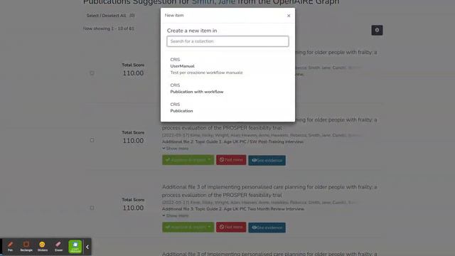 Publication Claim service for DSpace смотреть онлайн