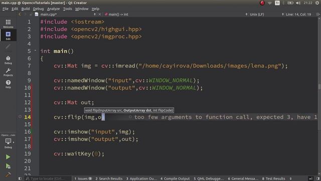 OPENCV & C++ TUTORIALS - 79 | flip() | Flipping Images around x-y axes смотреть онлайн