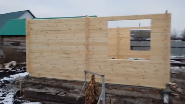 Летний домик на даче собрали стенокомплект за 1день! Проект "Нассау" от Baumhaus смотреть онлайн