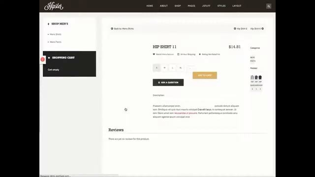 ☛ Создание сайта интернет-магазина. Как выглядит сайт интернет-магазина одежды и обуви? смотреть онлайн