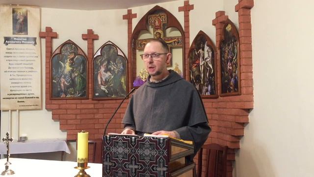 Великопостные реколлекции. Третий день, катехеза после Св.Мессы смотреть онлайн