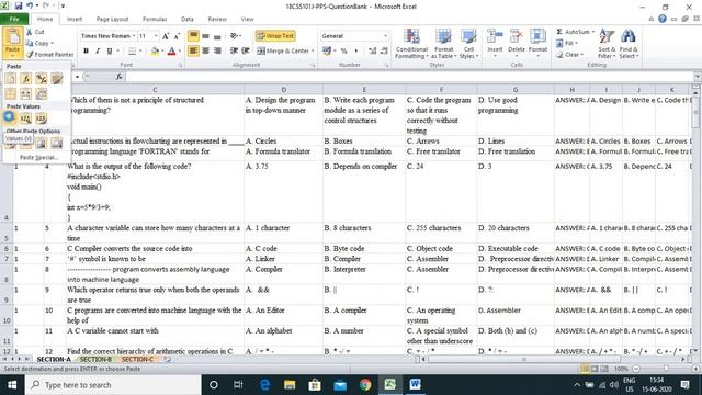 Excel to Aiken Format смотреть онлайн