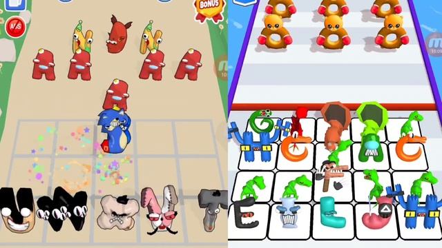 Merge Alphabet Lore Dino Vs Merge Number Monster Run ⭐ New Update ⭐⭐⭐⭐ Abcdefghijklmnorstuvwxyz смотреть онлайн
