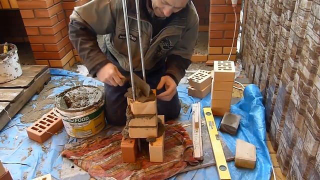 как сделать и установить перемычку из кирпича..от Нивка111 смотреть онлайн