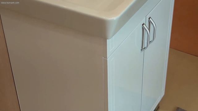 Мебели за баня. Шкаф Рим плюс 60 см с нагревател. смотреть онлайн