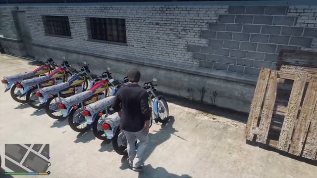 HONDA CG 125 SHIPMENT | MICHAEL AND JIMMY | GTA 5 | Real Life Mods #143 | URDU | смотреть онлайн