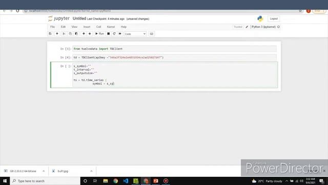Financial data analysis using twelvedata api - Session01 смотреть онлайн