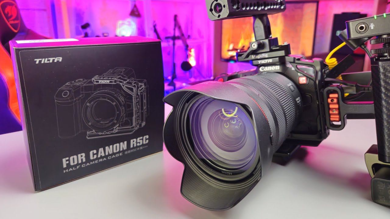 Клетка Tilta для камеры Canon R5 C (TA-T32-HCC-B TA-T32-B-B) смотреть онлайн