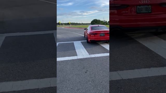 Audi RS5 got new wheels and front splitter ? смотреть онлайн