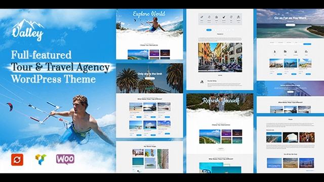 Valley - Tour & Travel WordPress Theme | Themeforest Website Templates and Themes смотреть онлайн