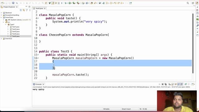 #5 Anonymous Inner Classes in Java | #innerclasses смотреть онлайн