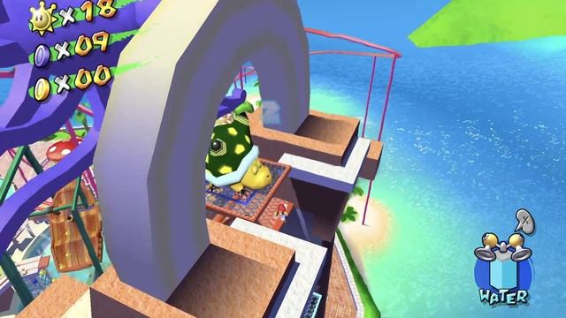 Super Mario Sunshine - The Runaway Ferris Wheel смотреть онлайн