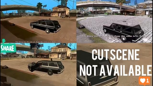 Comparison -GTA San Andreas Mobile Vs Original Vs Remastered Vs GTA San Andreas In GTA V (2020)
