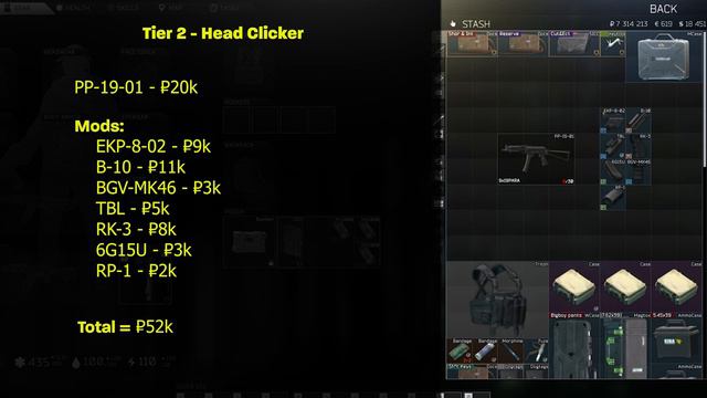 Top Starter Weapons - PP-HeadClicker | Escape From Tarkov смотреть онлайн