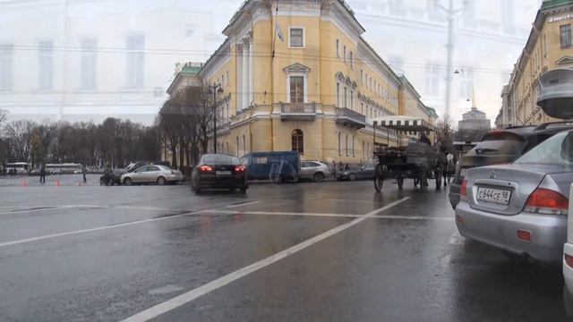 в Ленинграде дождик