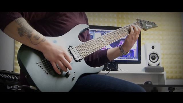 Korn - Falling away from me ( Guitar Cover ) Fat Blob Plugin !!! смотреть онлайн