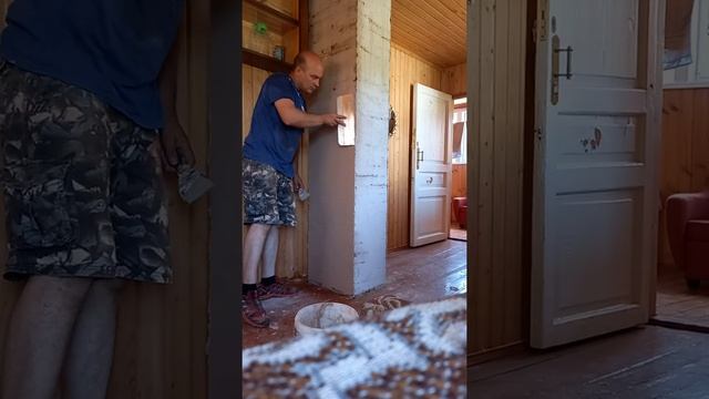 Штукатурка печной трубы смотреть онлайн