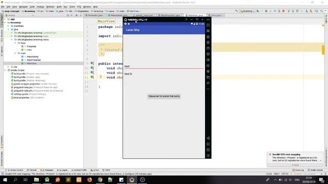Video Tutorial Mvp Pattern di java смотреть онлайн