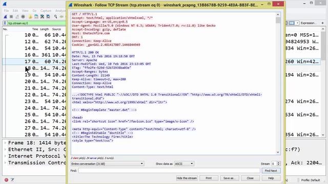 Wireshark 2.0 Follow Tcp Stream