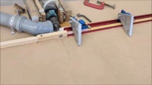 Горизонтальный присадочный (сверлильный) станок, версия 2