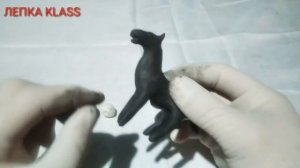 Лошадь из пластилина