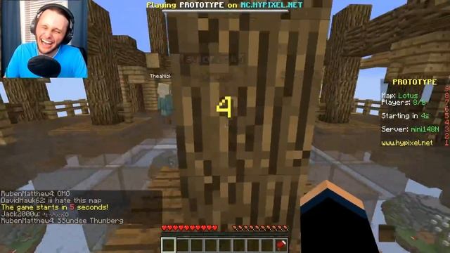 NO BASE DEFENSES! 1v1v1v1! in Minecraft Bed Wars смотреть онлайн