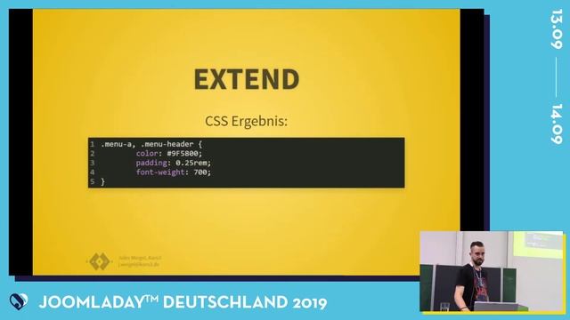 JD19DE - Das Modulare Template mit SCSS, OOCSS und JLayout смотреть онлайн
