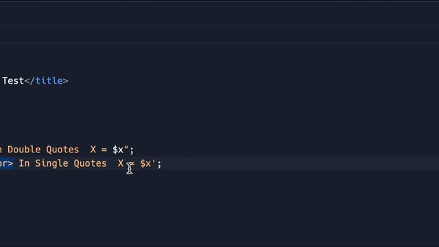 double quotes vs single quotes in php смотреть онлайн