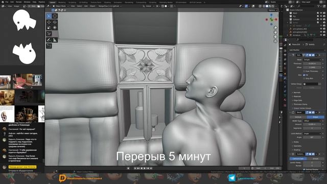Делаем карету в Blender #7 смотреть онлайн