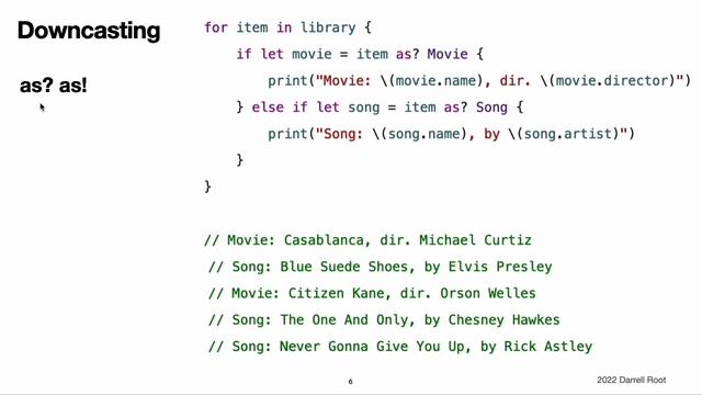 The Swift Programming Language Book: Type Casting - The Video Version смотреть онлайн