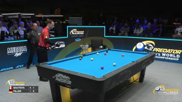 BAUTISTA Vs FILLER ▸ 2024 WPA PREDATOR WORLD CHAMPIONSHIP MEN'S 10-BALL