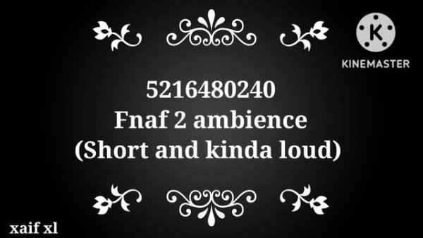 FNAF 2 ambience sound Roblox id (Roblox ID) sound effect.