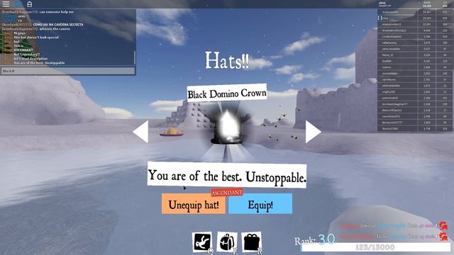 Roblox sno day ASCENDANT Hat смотреть онлайн