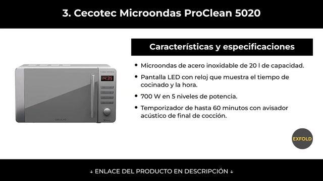 5 Mejor Microondas Cecotec del Mercado en 2022 смотреть онлайн