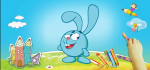 Красиво рисуем Кроша из мультфильма Смешарики. Мир Творчества,весёлое рисование.