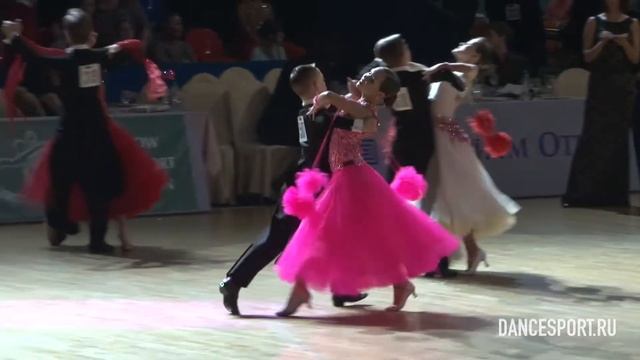 Капков Данила - Карпова Полина, 1/2 English Waltz смотреть онлайн