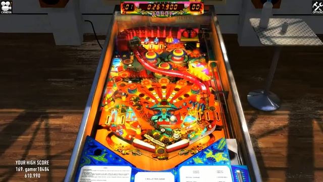 Zaccaria Pinball (PC)- Game #1 (Robot - 3 balls) смотреть онлайн