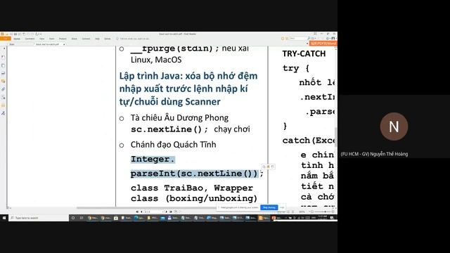 Nhập môn Lập trình OOP với Java: Bài 09 - Input & Try-Catch (phiên bản 1) смотреть онлайн
