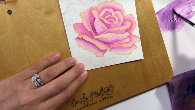 Watercoloring With Hero Hues Reactive Inks смотреть онлайн