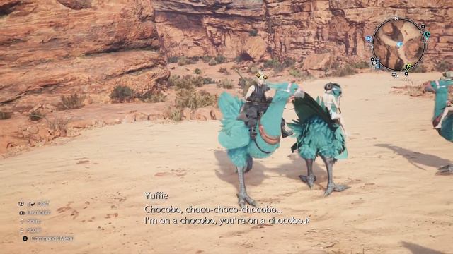 Japanese Dub Yuffie Sing Chocobo song - Final Fantasy 7 Rebirth смотреть онлайн