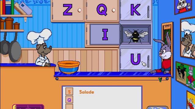 Lapin Malin Maternelle 2 (Reader Rabbit Preschool): Partie 1 (ABC Resto) - Billet 1 смотреть онлайн
