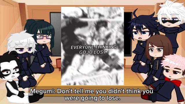 Jujutsu Kaisen React To Gojo vs Toji // Gacha Club смотреть онлайн