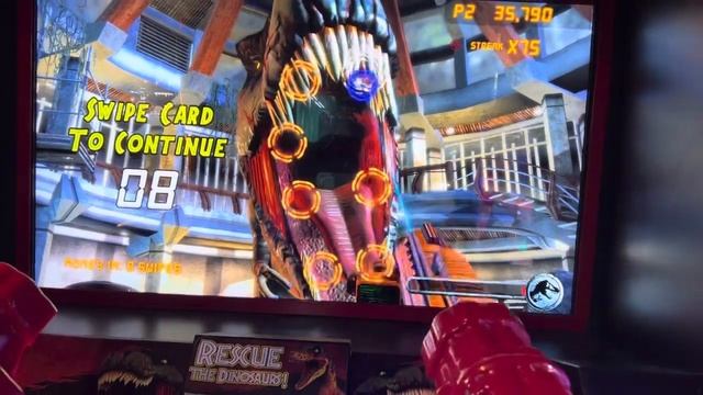 Jurassic park shooter arcade game смотреть онлайн