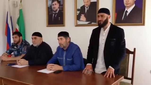 24 04 2016 Назначение нового кидия Ножай Юртовского района смотреть онлайн