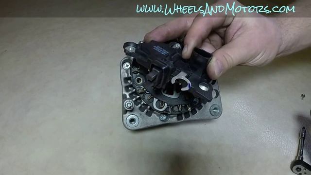How To Replace Alternator Brush Holder (VW Golf Mk4) - Alternator Fix